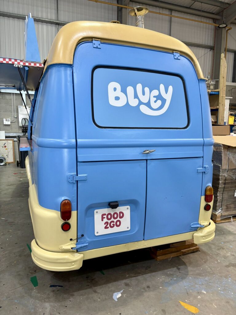 Bluey van restoration